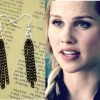 10pairs lot The Vampire Diaries Jewelry Rebekah Mikaelson Earrings black chain stainless steel vampire - Vampire Diaries Store