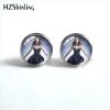 2021 New The Vampire Diaries Stud Earring TV Series Round Earrings Handmade Glass Dome Photo Printed 3 - Vampire Diaries Store