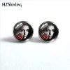2021 New The Vampire Diaries Stud Earring TV Series Round Earrings Handmade Glass Dome Photo Printed 5 - Vampire Diaries Store