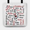 Tvd Characters Tote Official Vampire Diaries Merch