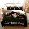 3D TV Series The Vampire Diaries Bedding set housse de couette Duvet cover set juego de 3 - Vampire Diaries Store