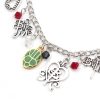 Buffy the Vampire Slayer The Vampire Diaries Pendant Bracelet Cross Link Chain Bracelets For Fans Women 1 - Vampire Diaries Store