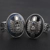Daylight Amulet Vampire Damon Salvatore Spooky Gothic Halloween Real Sterling Silver Ring Lapis Lazuli 3 - Vampire Diaries Store