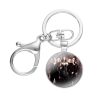 Keychains Handmade Glass Cabochon Alloys Key Rings Pendants Trinkets The Vampire Diaries 1 - Vampire Diaries Store