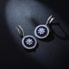 Lapis Lazuli The Vampire Diaries Earrings S925 Silver Classic Women Earrings Fashion Exquisite All match Jewelry 2 - Vampire Diaries Store