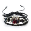 The Vampire Diaries Beaded Leather Bracelets Multilayer Elena Stefan Braided Bracelets Bangles Adjustable Wristband Jewelry Gift 5 - Vampire Diaries Store