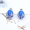 The Vampire Diaries Earrings Katherine Blue Crystal Ear Studs Movie Elegance Jewelry for Women Gift 3 - Vampire Diaries Store