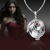 The Vampire Diaries Elena Vervain Necklace S925 Sterling Silver Vampirina Pendant Women Girls Jewelry Necklace Birthday 1 - Vampire Diaries Store