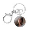 The Vampire Diaries Ian Somerhalder Keychains Handmade Glass Cabochon Alloys Key Rings Pendants Trinkets 5 - Vampire Diaries Store