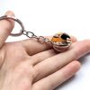 The Vampire Diaries Keychain Elena Stefan Character Double Sided Glass Ball Pendant Keyring Men Women Fashion 2 - Vampire Diaries Store