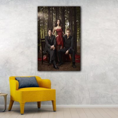 The Vampire Diaries Movie Canvas Art Poster and Wall Art Picture Print Modern Family bedroom Decor 13 - Vampire Diaries Store