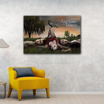 The Vampire Diaries Movie Canvas Art Poster and Wall Art Picture Print Modern Family bedroom Decor 17 - Vampire Diaries Store
