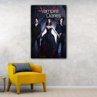 The Vampire Diaries Movie Canvas Art Poster and Wall Art Picture Print Modern Family bedroom Decor 18 - Vampire Diaries Store
