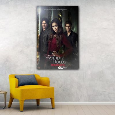 The Vampire Diaries Movie Canvas Art Poster and Wall Art Picture Print Modern Family bedroom Decor 19 - Vampire Diaries Store