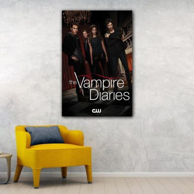 The Vampire Diaries Movie Canvas Art Poster and Wall Art Picture Print Modern Family bedroom Decor 22 - Vampire Diaries Store