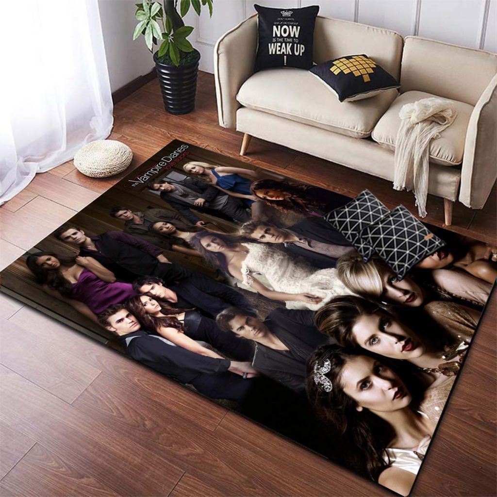 The Vampire Diaries Non slip Area Rugs Large Mat Rugs for Living Room Comfortable Carpet Soft - Vampire Diaries Store