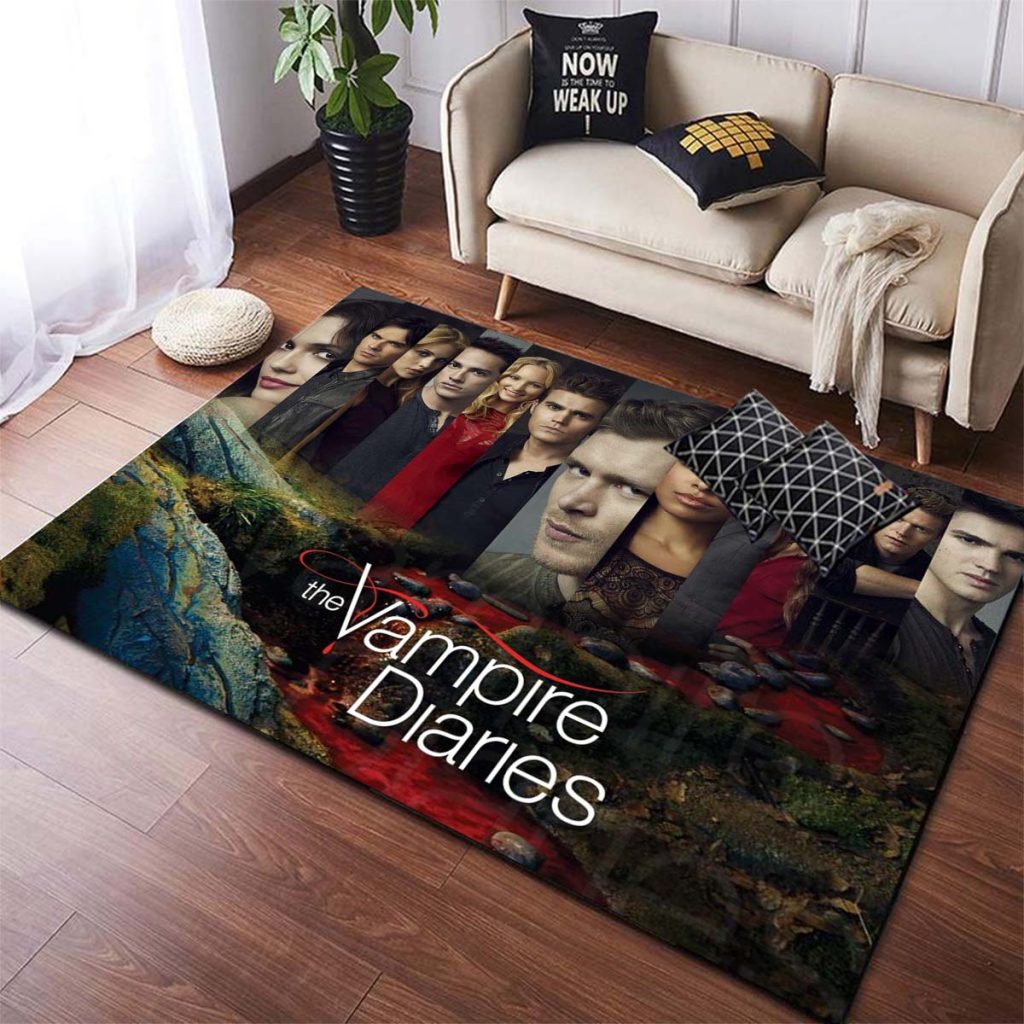 The Vampire Diaries Non slip Area Rugs Large Mat Rugs for Living Room Comfortable Carpet Soft 7 - Vampire Diaries Store