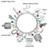 The Vampire Diaries Pendants Bangle Bracelet Pentagram Link Chain Bracelets for Women Accessories 2 - Vampire Diaries Store