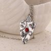 The Vampire Diary Originals Family Bonnie Bennett Almandine Garnet Talisman Necklace cosplay movie jewelry 3 - Vampire Diaries Store