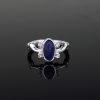 VampireDiaries Rings Elena Gilbert Daylight Rings Vintage Crystal Ring with Blue Lapis Fashion Movies Jewelry Cosplay - Vampire Diaries Store